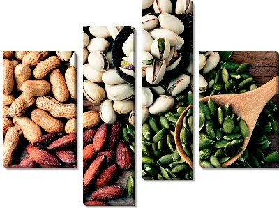 Модульная картина Орехи №10
