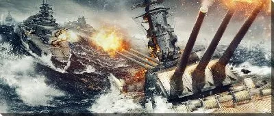 Постер Морской бой World of Warships