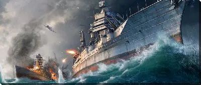 Постер Морской бой World of Warships №2