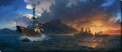 Постер Морской бой World of Warships №5