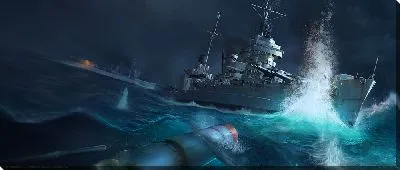 Постер Морской бой World of Warships №6