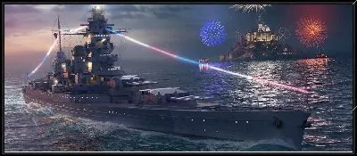 Картина Морской бой World of Warships №7