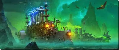 Постер Морской бой World of Warships №8