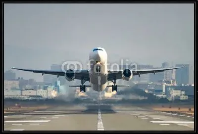 Взлет самолета