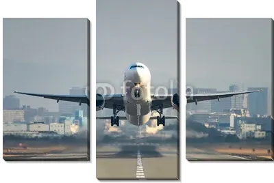 Взлет самолета