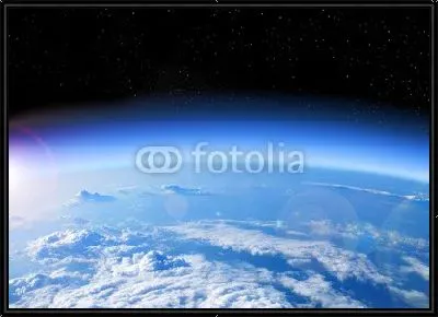 Вид Земли из космоса