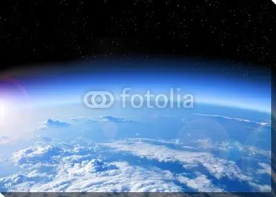 Вид Земли из космоса