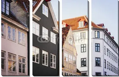 Копенгаген - фасады зданий