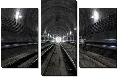 Пустой Тоннель Метро