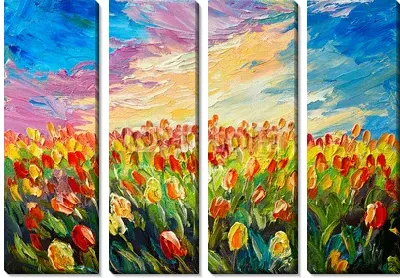 Поле тюльпанов №2