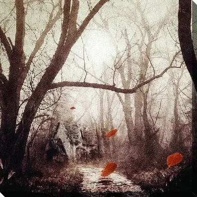 Картина маслом Лес №36