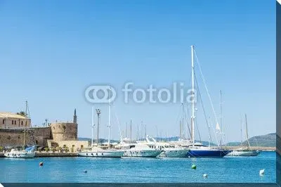 Парсуник в порту, Сардиния, Италия