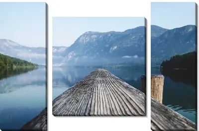 Модульная картина Пирс в горах