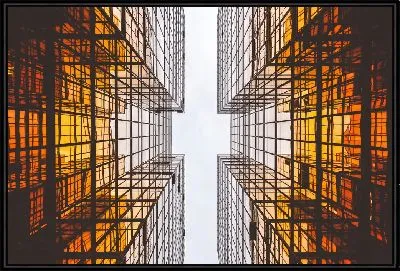 Картина Современная архитектура
