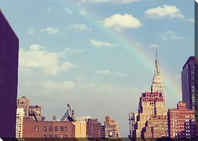 Постер Радуга в Нью-Йорке