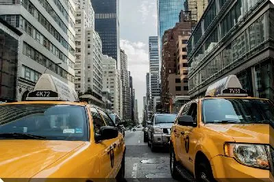 Постер Такси в Нью-Йорке №2