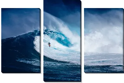 Модульная картина Волна №12