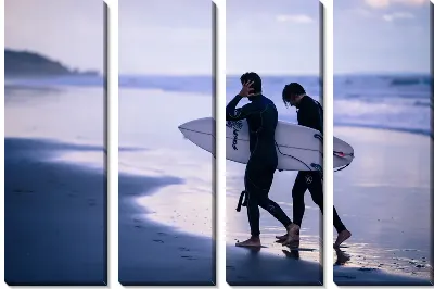 Модульная картина Серфинг №10