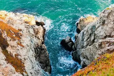 Плакат Скалы у моря