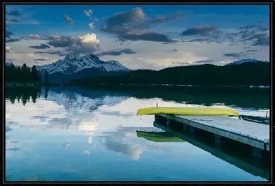 Картина Пирс на озере №3