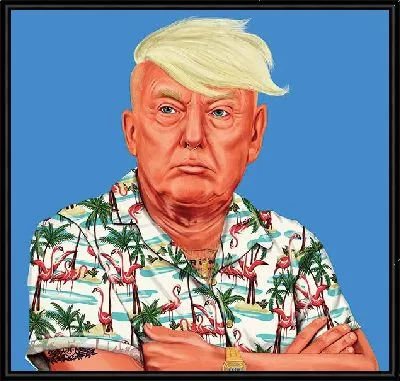 Картина Дональд Трамп