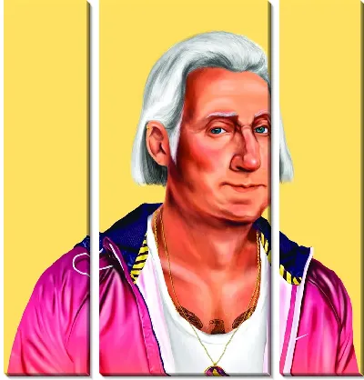 Модульная картина Джордж Вашингтон