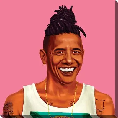 Картина маслом Барак Обама