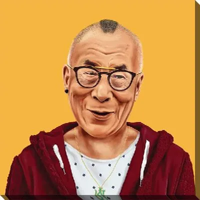 Картина маслом Далай-лама