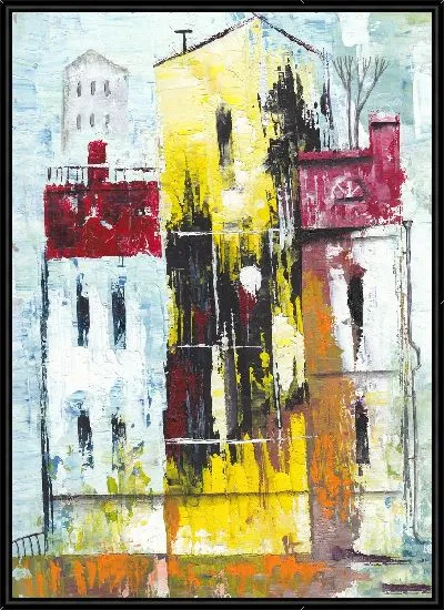 Картина Красочный дом