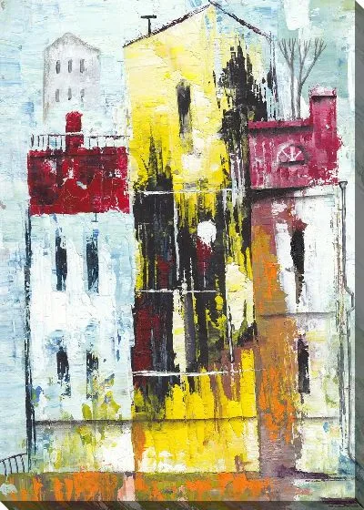 Постер Красочный дом