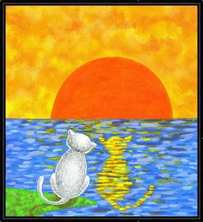 Картина Отражение на воде