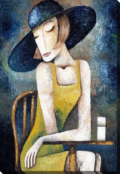 Картина маслом Арт девушка