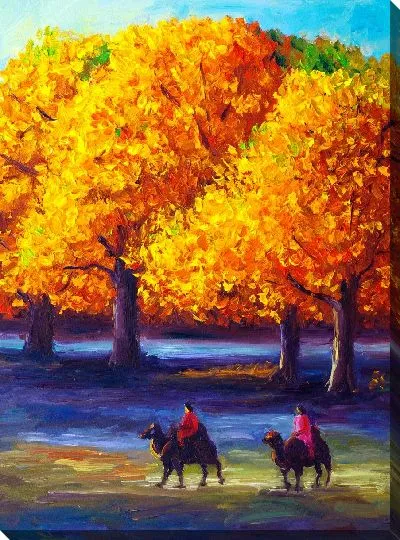 Картина маслом Осень №10