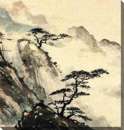 Картина маслом Водопад №40