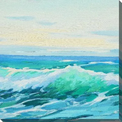 Картина маслом Волны №3