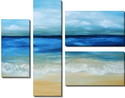 Модульная картина Вид на море №24