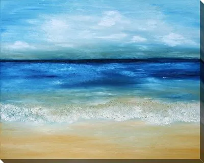 Картина маслом Вид на море №24