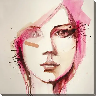 Картина маслом Арт девушка №3