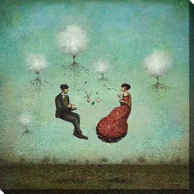 Картина маслом Воздушная беседа