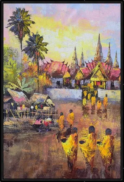 Картина Сбор жителей