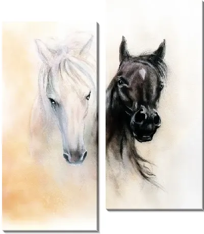 Модульная картина Лошади №12