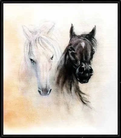 Картина Лошади №12