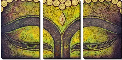 Модульная картина Будда №6