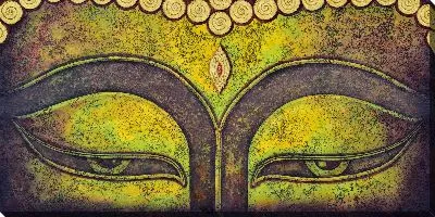 Картина маслом Будда №6