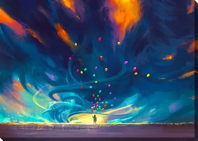 Картина маслом Фэнтези