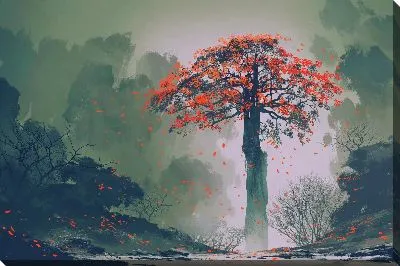 Картина маслом Магическое дерево
