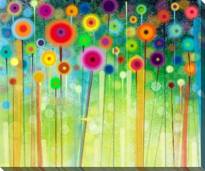 Картина маслом Арт цветы №4