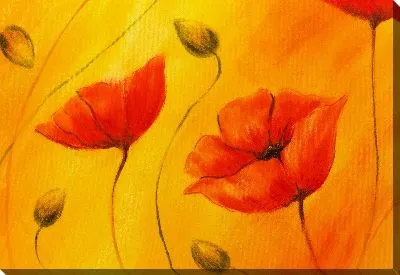 Картина маслом Нежные цветы №3