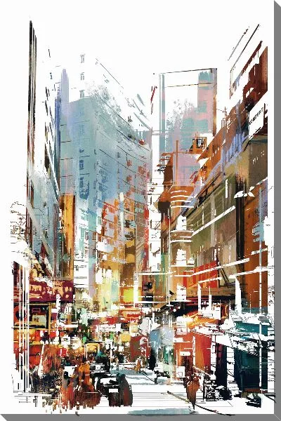 Постер Арт город №2