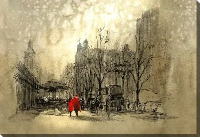 Картина маслом Контраст №15